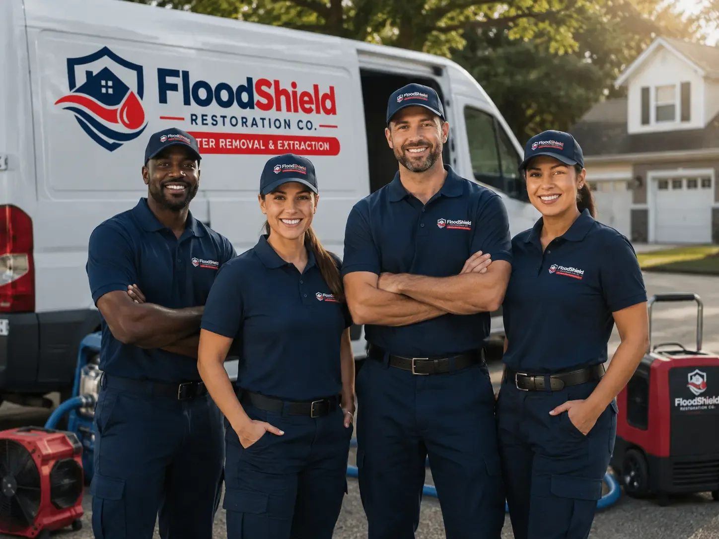 Flood Damage Restoration company in New Edinburg, AR