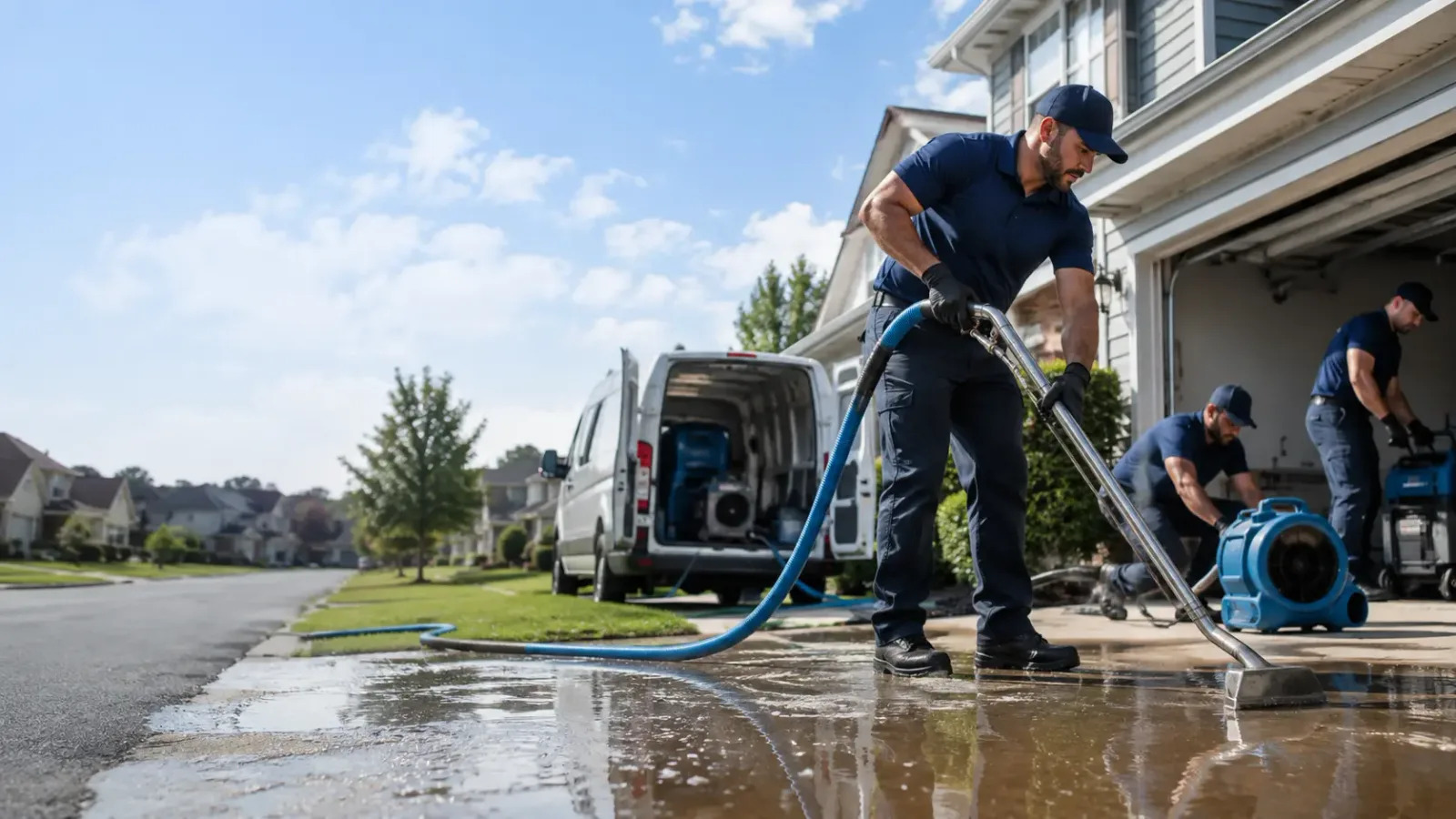 Flood Damage Restoration in New Edinburg, AR